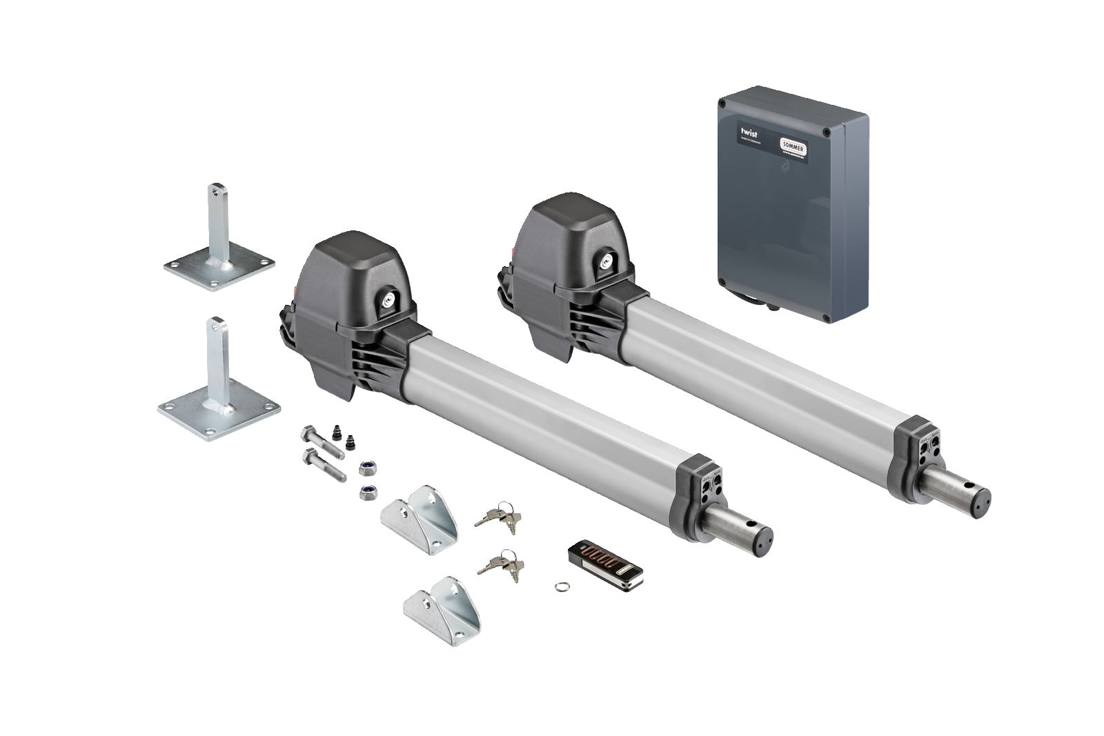 Swing gate operator twist M Set 2-leaf | SOMMER